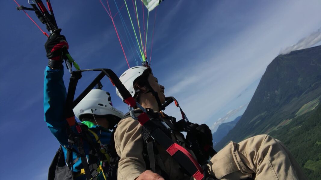 paraglider tandem rusutsu