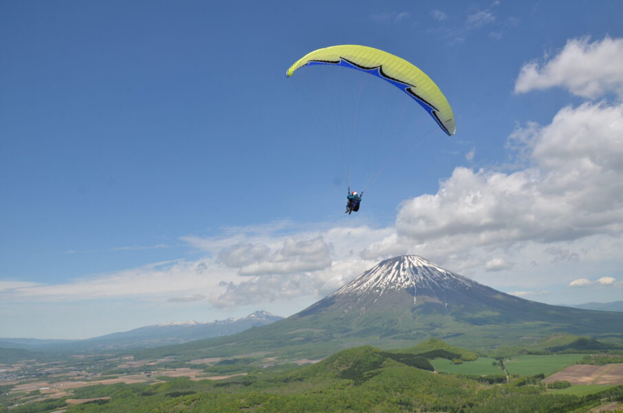 paraglider tandem rusutsu youtei