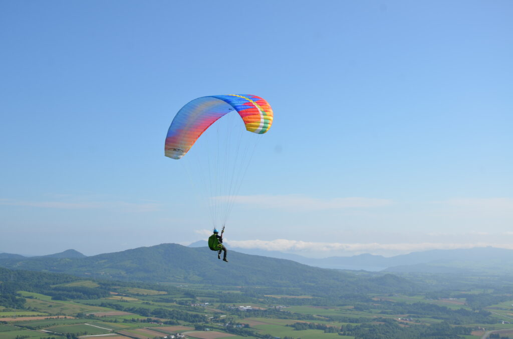 rusutsu paragliding